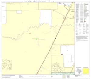 P.L. 94-171 County Block Map (2010 Census): Denton County, Block 54