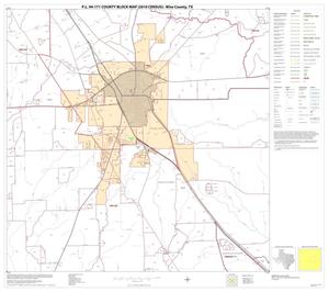 P.L. 94-171 County Block Map (2010 Census): Wise County, Block 14