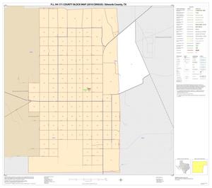 P.L. 94-171 County Block Map (2010 Census): Edwards County, Inset A01