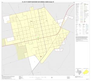 P.L. 94-171 County Block Map (2010 Census): DeWitt County, Inset D01