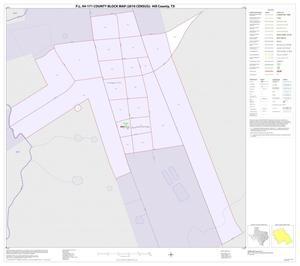 P.L. 94-171 County Block Map (2010 Census): Hill County, Inset B01