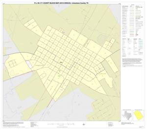P.L. 94-171 County Block Map (2010 Census): Limestone County, Inset C01