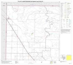 P.L. 94-171 County Block Map (2010 Census): Garza County, Block 1