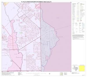 P.L. 94-171 County Block Map (2010 Census): Dallas County, Block 18