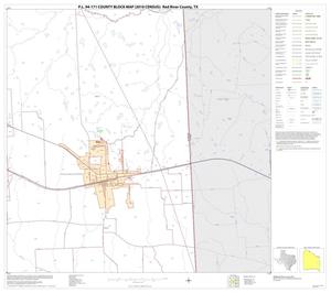 P.L. 94-171 County Block Map (2010 Census): Red River County, Block 25