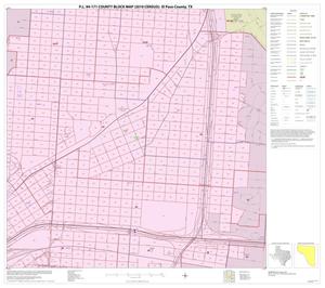 P.L. 94-171 County Block Map (2010 Census): El Paso County, Inset G03
