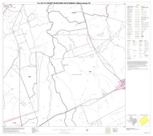 P.L. 94-171 County Block Map (2010 Census): Milam County, Block 18
