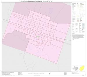 P.L. 94-171 County Block Map (2010 Census): Gonzales County, Inset B01