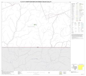 P.L. 94-171 County Block Map (2010 Census): Edwards County, Block 34