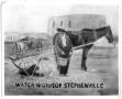 Photograph: ["Waterworks of Stephenville", Unle Jim Mansker, 1870]