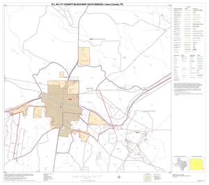 P.L. 94-171 County Block Map (2010 Census): Llano County, Block 8