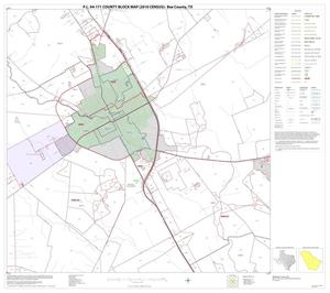 P.L. 94-171 County Block Map (2010 Census): Bee County, Block 10