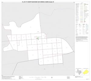 P.L. 94-171 County Block Map (2010 Census): DeWitt County, Inset B01