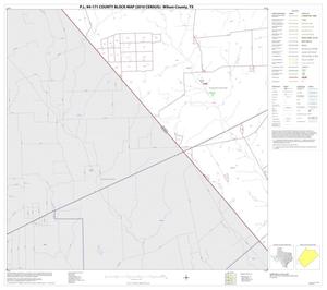 P.L. 94-171 County Block Map (2010 Census): Wilson County, Block 15