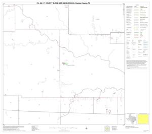 P.L. 94-171 County Block Map (2010 Census): Denton County, Block 32