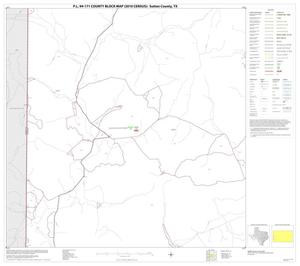 P.L. 94-171 County Block Map (2010 Census): Sutton County, Block 13