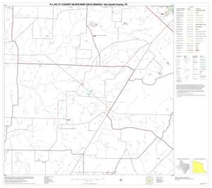 P.L. 94-171 County Block Map (2010 Census): Van Zandt County, Block 16