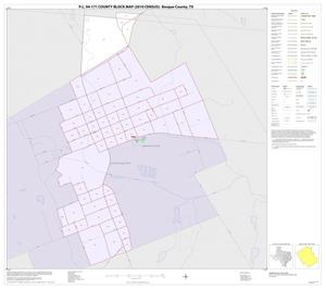P.L. 94-171 County Block Map (2010 Census): Bosque County, Inset A01