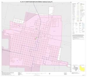 P.L. 94-171 County Block Map (2010 Census): Hardeman County, Inset B01