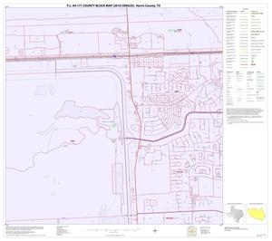 Primary view of object titled 'P.L. 94-171 County Block Map (2010 Census): Harris County, Block 192'.
