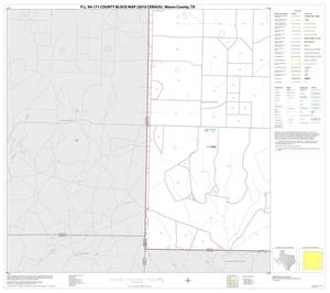 Primary view of object titled 'P.L. 94-171 County Block Map (2010 Census): Moore County, Block 9'.