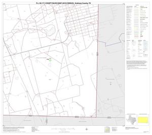 Primary view of object titled 'P.L. 94-171 County Block Map (2010 Census): Andrews County, Block 15'.