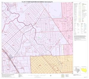 Primary view of object titled 'P.L. 94-171 County Block Map (2010 Census): Harris County, Block 239'.