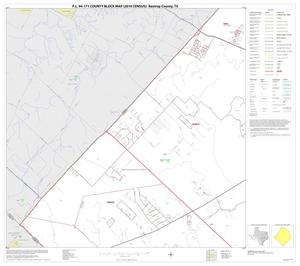 P.L. 94-171 County Block Map (2010 Census): Bastrop County, Block 15