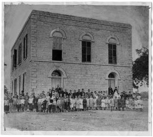 First Modern High School in Stephenville, Texas, 1886