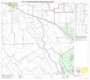 Primary view of object titled 'P.L. 94-171 County Block Map (2010 Census): Johnson County, Block 7'.
