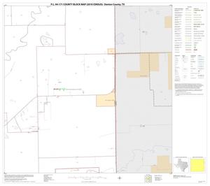 Primary view of object titled 'P.L. 94-171 County Block Map (2010 Census): Denton County, Block 30'.