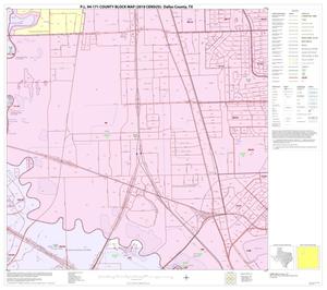 P.L. 94-171 County Block Map (2010 Census): Dallas County, Block 21