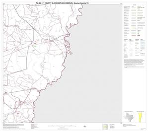 Primary view of object titled 'P.L. 94-171 County Block Map (2010 Census): Newton County, Block 7'.