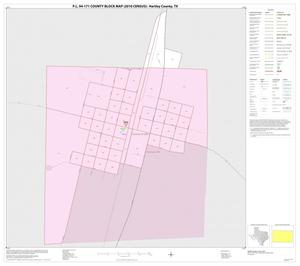Primary view of object titled 'P.L. 94-171 County Block Map (2010 Census): Hartley County, Inset C01'.