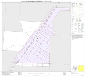 P.L. 94-171 County Block Map (2010 Census): Hockley County, Inset G01
