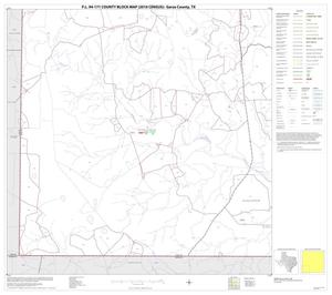 Primary view of object titled 'P.L. 94-171 County Block Map (2010 Census): Garza County, Block 7'.