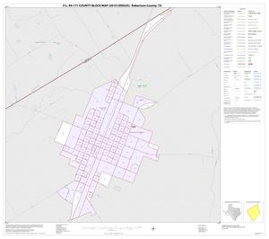 P.L. 94-171 County Block Map (2010 Census): Robertson County, Inset A01