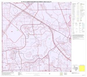 P.L. 94-171 County Block Map (2010 Census): Dallas County, Block 20
