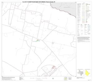 Primary view of object titled 'P.L. 94-171 County Block Map (2010 Census): Reeves County, Block 26'.