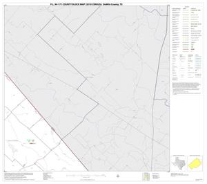 Primary view of object titled 'P.L. 94-171 County Block Map (2010 Census): DeWitt County, Block 6'.