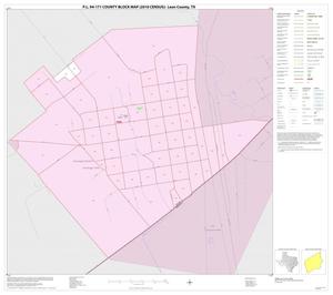 P.L. 94-171 County Block Map (2010 Census): Leon County, Inset H01