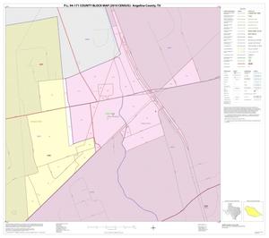 P.L. 94-171 County Block Map (2010 Census): Angelina County, Inset A01