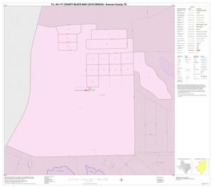 Primary view of object titled 'P.L. 94-171 County Block Map (2010 Census): Aransas County, Inset B01'.