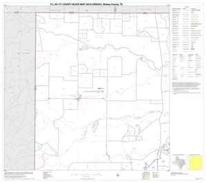 Primary view of object titled 'P.L. 94-171 County Block Map (2010 Census): Motley County, Block 1'.