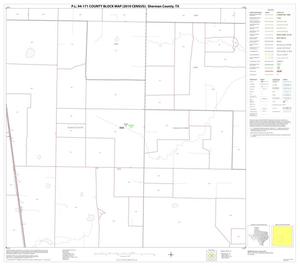 Primary view of object titled 'P.L. 94-171 County Block Map (2010 Census): Sherman County, Block 10'.