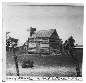 [Residence of William Allen on White Settlement Road]