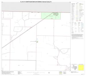 Primary view of object titled 'P.L. 94-171 County Block Map (2010 Census): Sherman County, Block 3'.