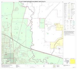 P.L. 94-171 County Block Map (2010 Census): Collin County, Block 44