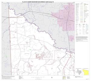 Primary view of object titled 'P.L. 94-171 County Block Map (2010 Census): Smith County, Block 1'.