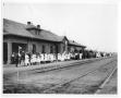 Thumbnail image of item number 1 in: '[Railroad Station in Ranger, Texas]'.
